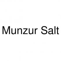 munzur salt