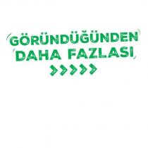 göründüğünden daha fazlası