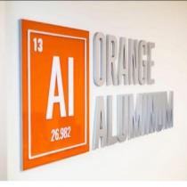 13 al orange aluminum 26.982