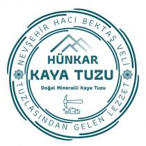 hünkar kaya tuzu doğal mineralli kaya tuzu nevşehir hacı bektaş veli tuzlasından gelen lezzet