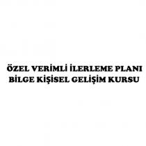 özel verimli ilerleme planı bilge kişisel gelişim kursu