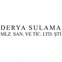 derya sulama mlz. san. ve tic. ltd. şti