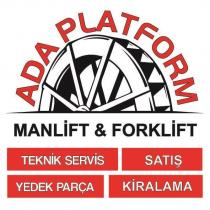 ada platform manlift & forklift teknik servis satış yedek parça kiralama
