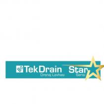 tek drain drenaj levhası star serisi