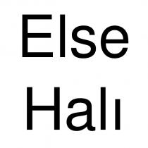 else halı