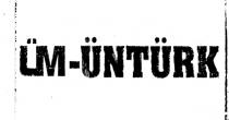 üm-üntürk