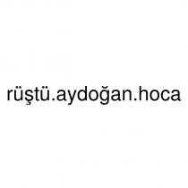 rüştü.aydoğan.hoca