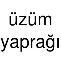 üzüm yaprağı