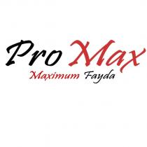 promax maximum fayda