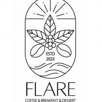 flare coffee & breakfast & dessert estd 2023