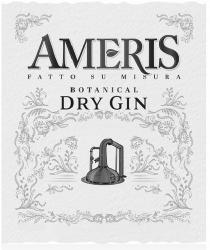 ameris fatto su misura botanical dry gin
