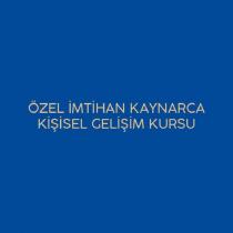 özel imtihan kaynarca kişisel gelişim kursu