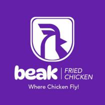 beak fried chicken where chicken fly!