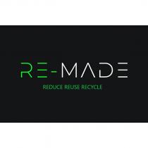 re-made reduce reuse recycle