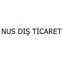 nus dış ticaret