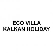 eco villa kalkan holiday