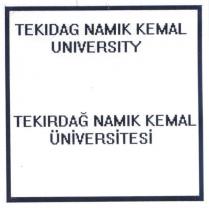tekirdag namık kemal university tekirdağ namık kemal üniversitesi