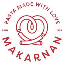 pasta made with love; makarnan estd 1999
