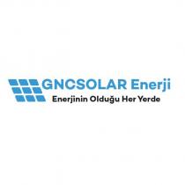 gncsolar enerji enerjinin olduğu her yerde