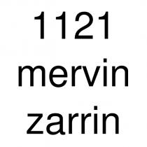 1121 mervin zarrin