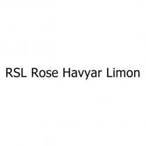 rsl rose havyar limon