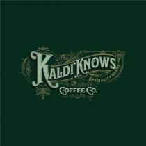 kaldı knows specıalıty beans coffee co. %100 arabica
