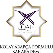 qaf academy kaf akademi kolay arapça formülü