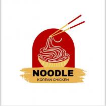 noodle korean chicken