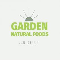 garden natural foods sun dried