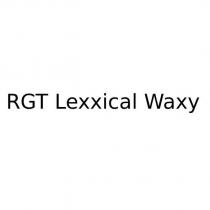 rgt lexxical waxy