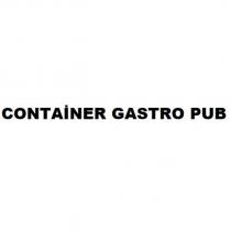 container gastro pub