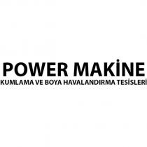 power makine kumlama ve boya havalandırma tesisleri