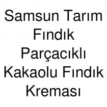 samsun tarım fındık parçacıklı kakaolu fındık kreması