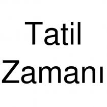 tatil zamanı