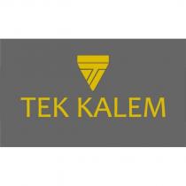 tek kalem