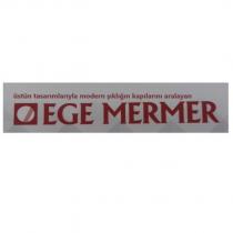 üstün tasarımlarıyla modern şıklığın kapılarını aralayan ege mermer