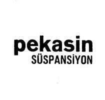 pekasin süspansiyon