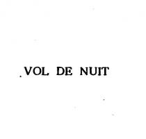 vol de nuit