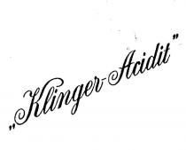klinger-acidit