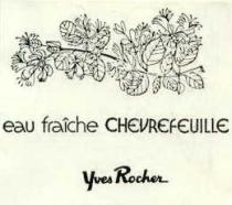 yves rocher eau fraiche chevrefeuille