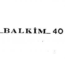 balkim 40