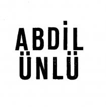 abdil ünlü