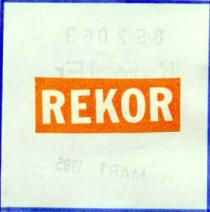 rekor