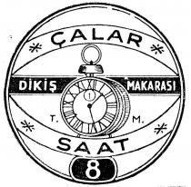 çalar saat dikiş makarasi