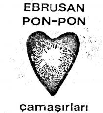 ebrusan pon-pon çamaşir.