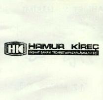 hk hamur kireç