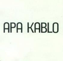 apa kablo