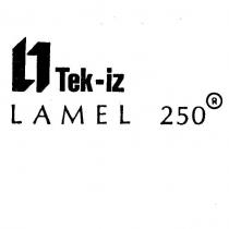 tek-iz lamel 250