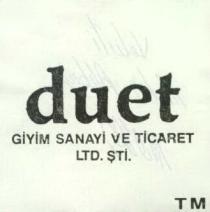 duet giyim sanayi