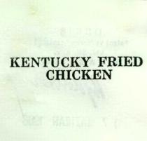 kentucky fried chicken